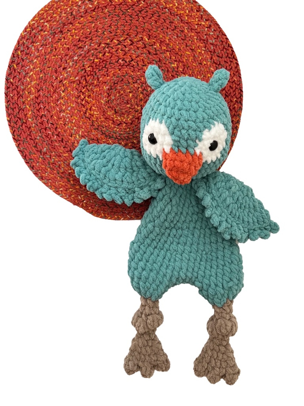 Owl Snuggler, Owl Lovey, 19” (48 cm) Snuggler